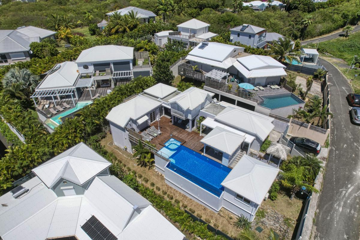 46.Location villa piscine Sainte Anne Guadeloupe_Vue du ciel